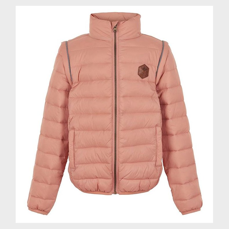 Mikk-Line Dynejakke/Vest - 2-i-1 - Tawny Brown