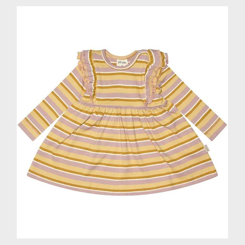 Petit Piao Kjole - Modal - Adobe Rose/Yellow Corn/Mustard Gold