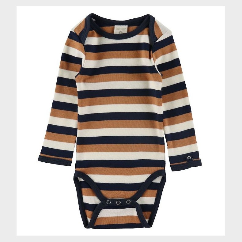 Smallstuff Body l/ - Navy/Rosehip Stribet