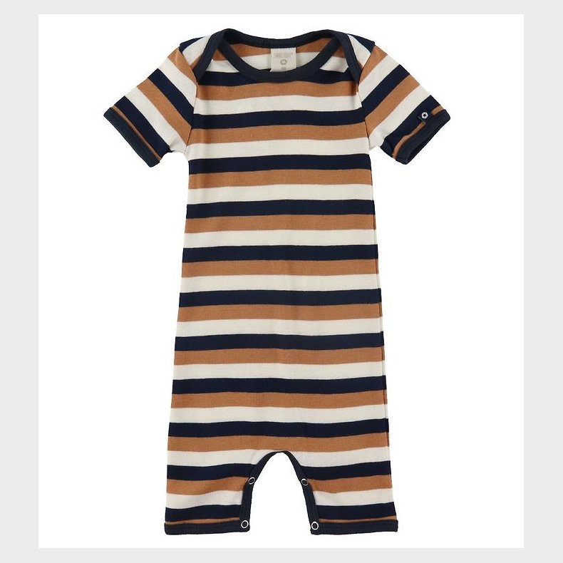 Smallstuff Sommerdragt - Navy/Rosehip Stribet