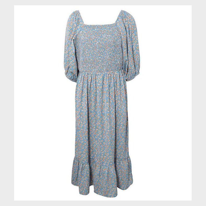 Hound Kjole - Flower - Sky Blue