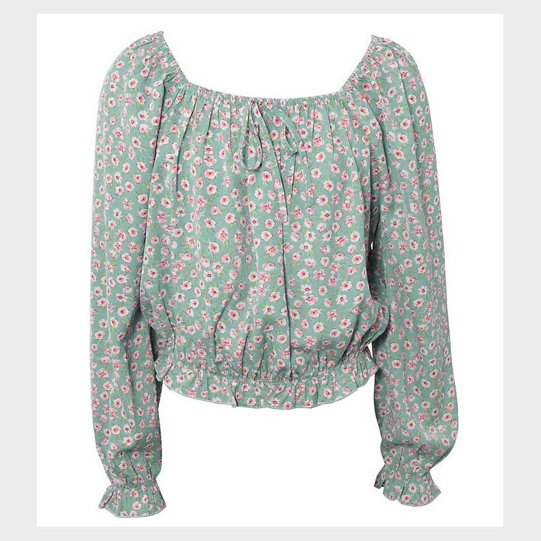 Hound Bluse - Flower - Grn
