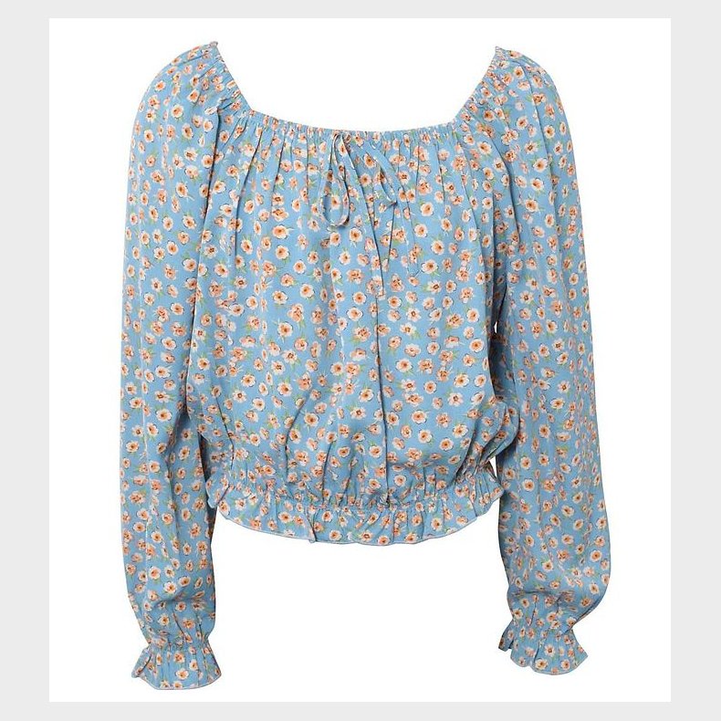 Hound BLuse - Flower - Sky Blue