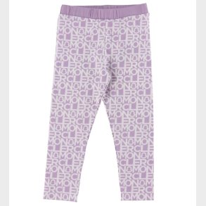 Moncler Leggings - Lilla/Hvid