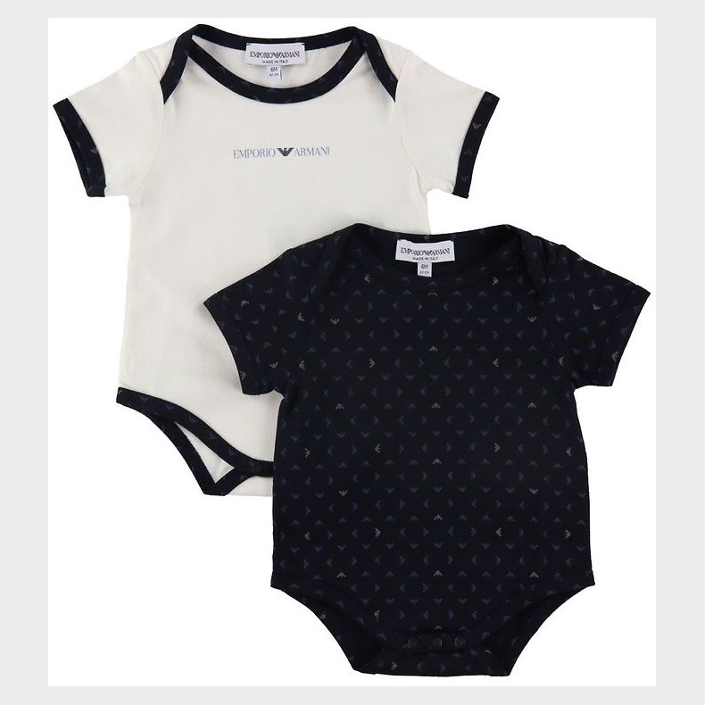 Emporio Armani Bodyer k/ - 2-pak - Aquile Blu