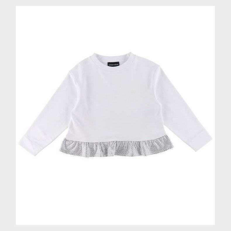 Emporio Armani Sweatshirt - Hvid m. Silmilisten