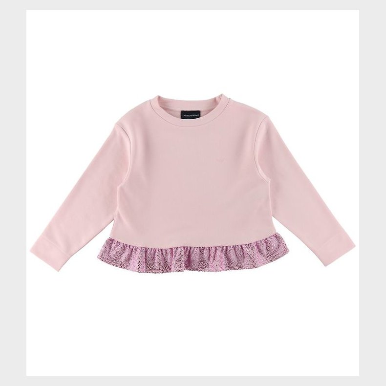 Emporio Armani Sweatshirt - Lilla Chiaro m. Similisten