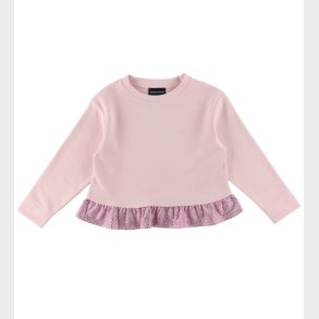 Emporio Armani Sweatshirt - Lilla Chiaro m. Similisten