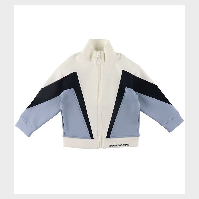Emporio Armani Cardigan - Offwhite/Bl