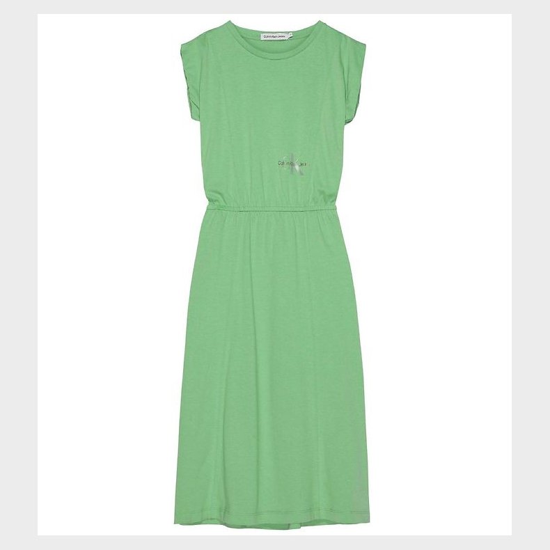 Calvin Klein Kjole - Monogram Offplaced Midi - Neptunes Wave