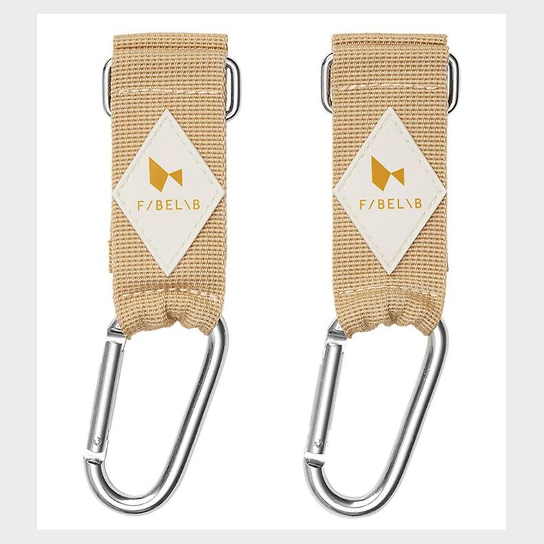 Fabelab Barnevognskroge - 2 stk - Caramel