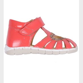 Angulus Begyndersandal - Koral m. Glitter