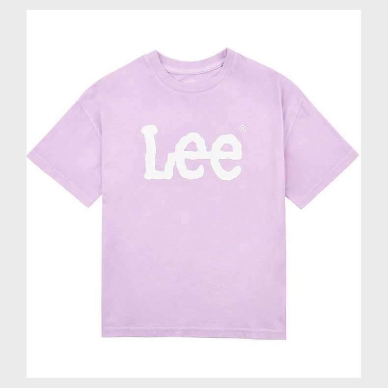 Lee T-shirt - Oversized - Pastel Lilac