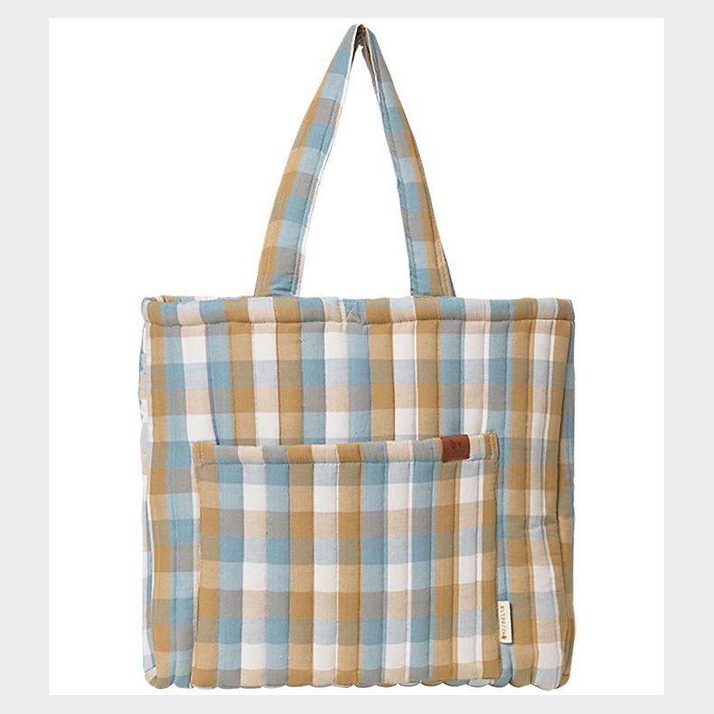 Fabelab Shopper - Cottage Blue Checks