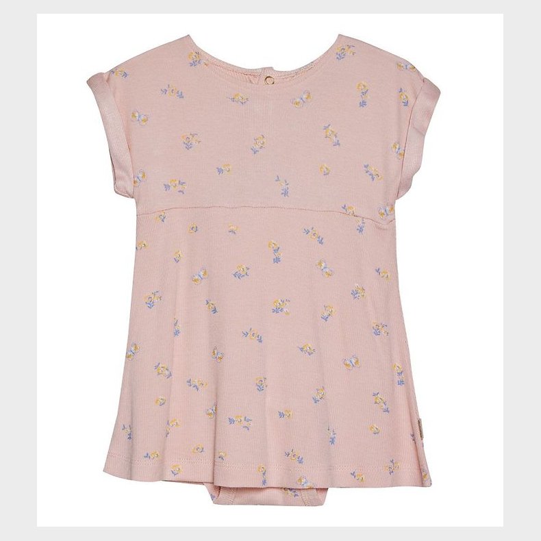 Minymo Kjolebody - Rib - Bamboo - Peach Whip