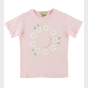 Stella McCartney Kids T-shirt - Rosa m. Blomster