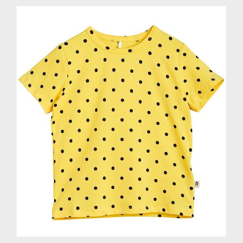 Mini Rodini T-shirt - Polka Dot - Gul