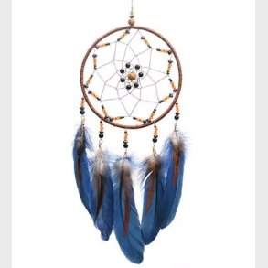 MillaVanilla Dr�mmefanger - Oph�ng m. Perler - Brun/Bl�