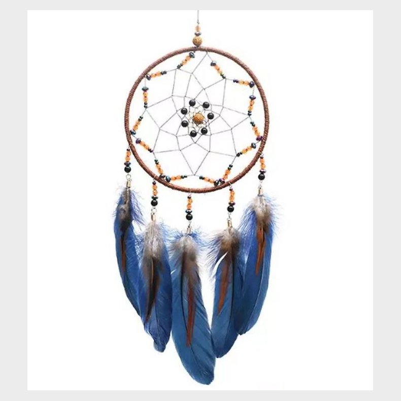 MillaVanilla Dr�mmefanger - Oph�ng m. Perler - Brun/Bl�