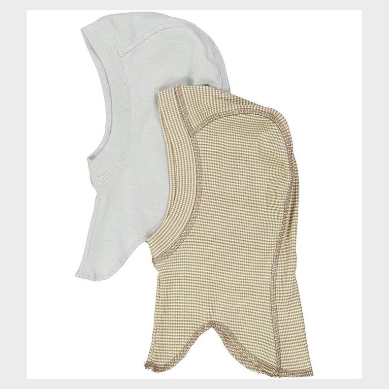 Wheat Elefanthue - Amel - 2-pak - Warm Stone Stripe