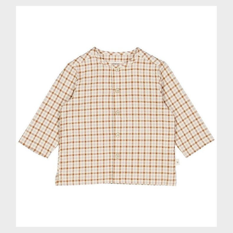 Wheat Skjorte - Shelby - Golden Dove Check