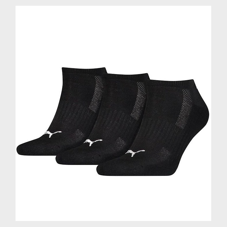 Puma Ankelstrmper - 3-Pak - Sort