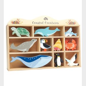 Tender Leaf Tr�leget�j - Havdyr - Multifarvet