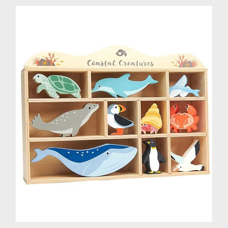 Tender Leaf Tr�leget�j - Havdyr - Multifarvet