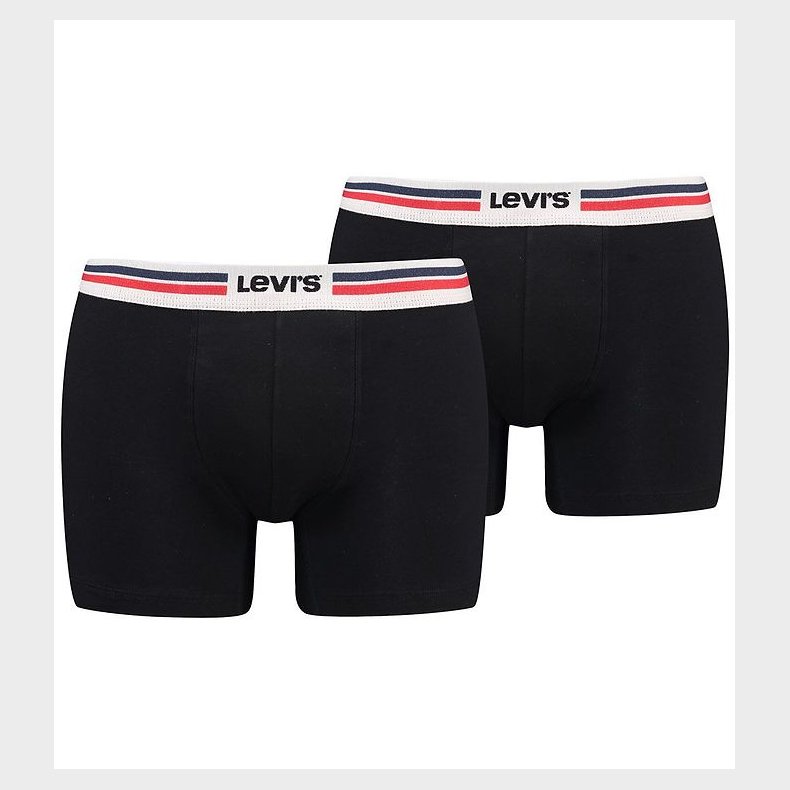 Levis Boxershorts - 2-pak - Black