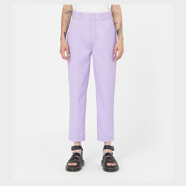 Dickies Bukser - Phoenix Cropped - Purple Rose