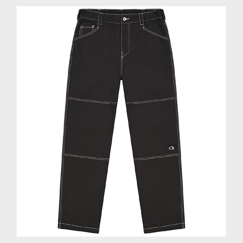 Champion Fashion Bukser - Straight Hem - Sort