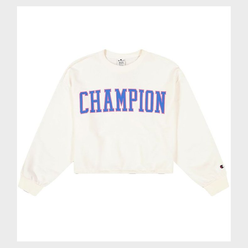 Champion Fashion Sweatshirt - Cropped - Hvid