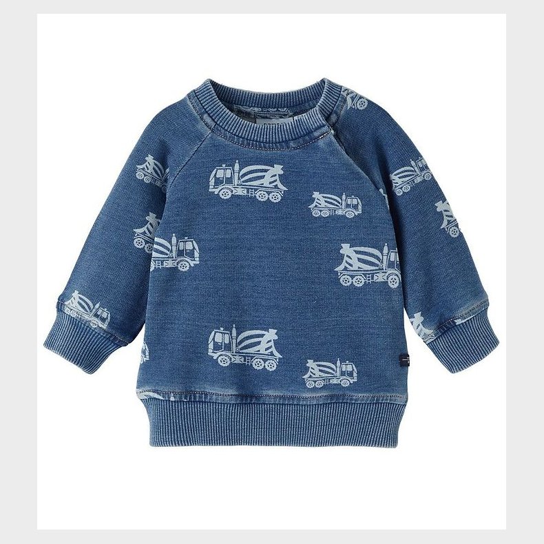 Name It Sweatshirt - NbmDann - Medium Blue Denim