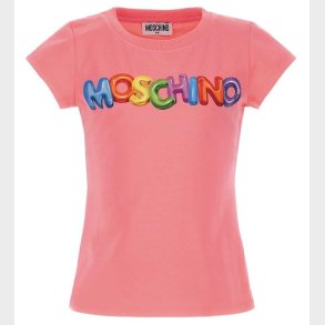 Moschino - T-shirt - Pink m. Print