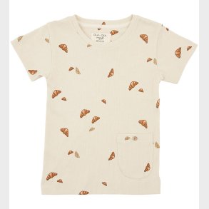 VACVAC T-shirt - Rib - Ello - Croissant Mini - Beige