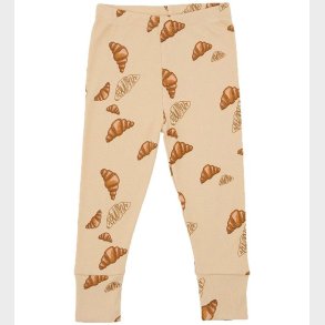 VACVAC Leggings - Carli - Big Croissant - Beige