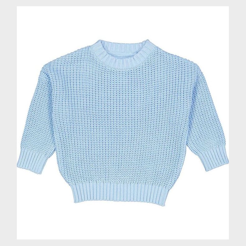 VACVAC Bluse - Strik - Confettiknit 1.0 - Blue Blossom