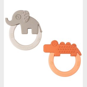 Done By Deer Bidering - 2-pak - Deer Friends - Papaya/Sand