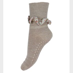 GoBabyGo Skridsikre Strmper - Bamboo/Liberty - Sand