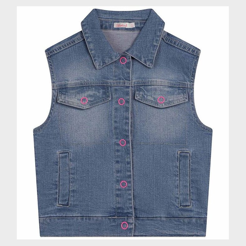 Billieblush Denimvest - Double Stone+Bleach