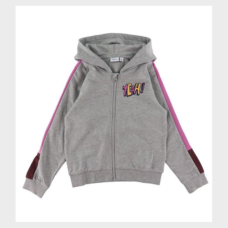 Name It Cardigan m. Htte - NkfNifrey Spain - Grey Melange