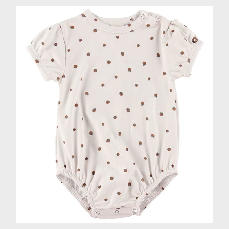 Smallstuff Sommerdragt - Jordbr - White/Rosehip