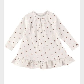 Smallstuff Kjole - Jordbr - White/Rosehip