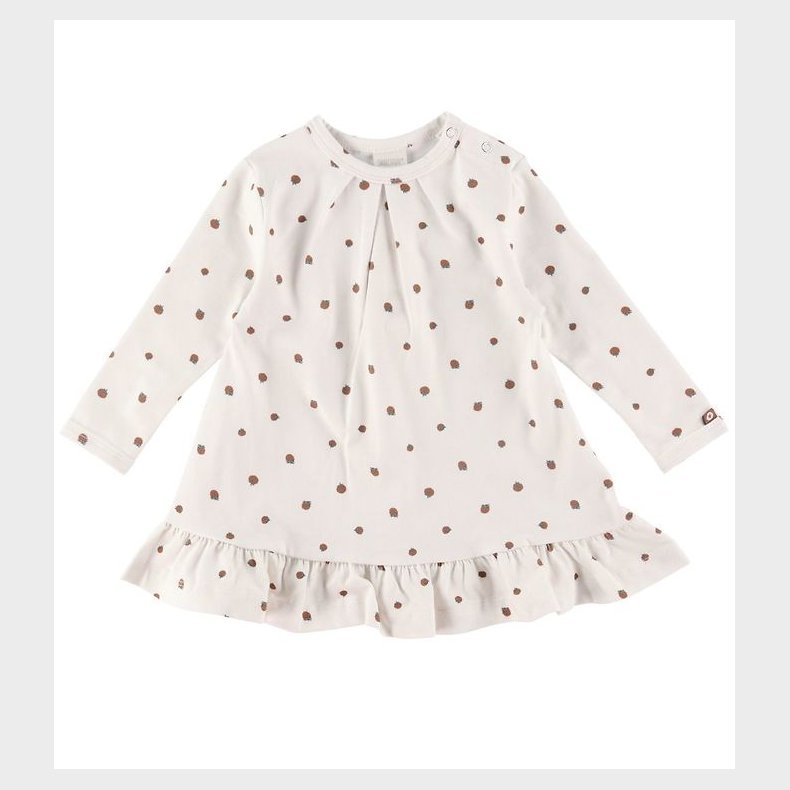 Smallstuff Kjole - Jordbr - White/Rosehip