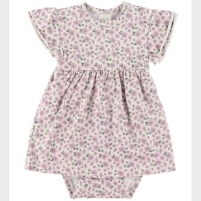 Smallstuff Kjolebody k/ - Blomster - Soft Rose