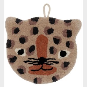 OYOY Vgtppe - 24x28,5 cm - Leopard - Camel