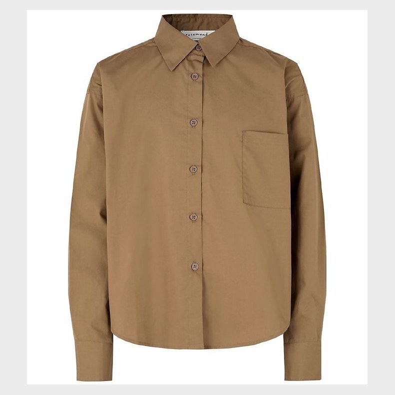 Rosemunde Skjorte - Portobello Brown