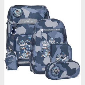 Beckmann Skoletaskest - Classic - Tiger Race