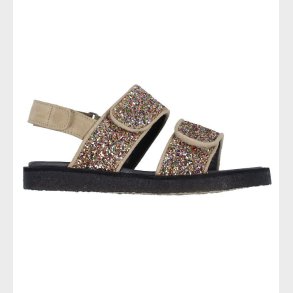 Angulus Sandal - Sand m. Glitter