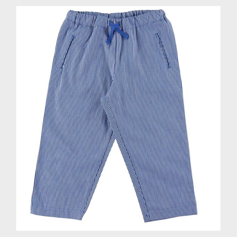 Copenhagen Colors Bukser - Sharp Blue Stripe